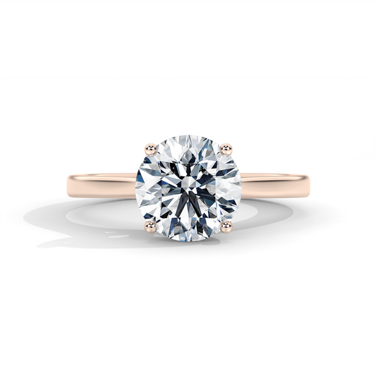 Ora Engagement Ring - 18K Rose Gold