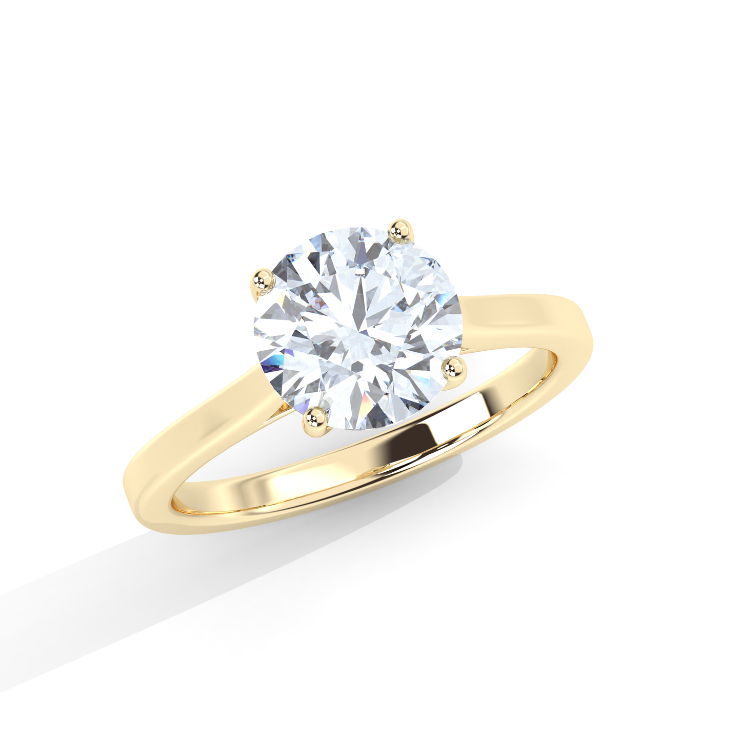 Ora Engagement Ring - 18K Yellow Gold