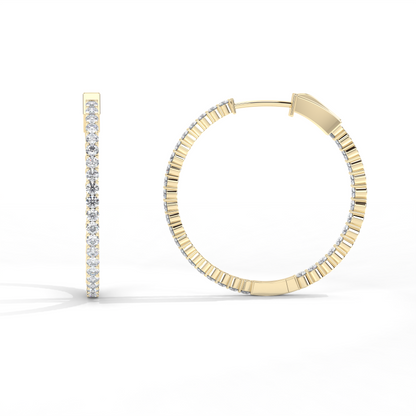 Delphina Hoop Earrings