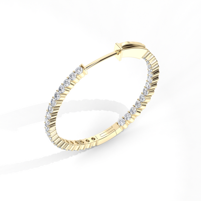 Delphina Hoop Earrings