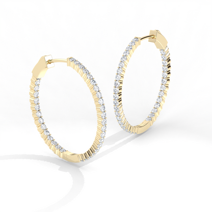 Delphina Hoop Earrings