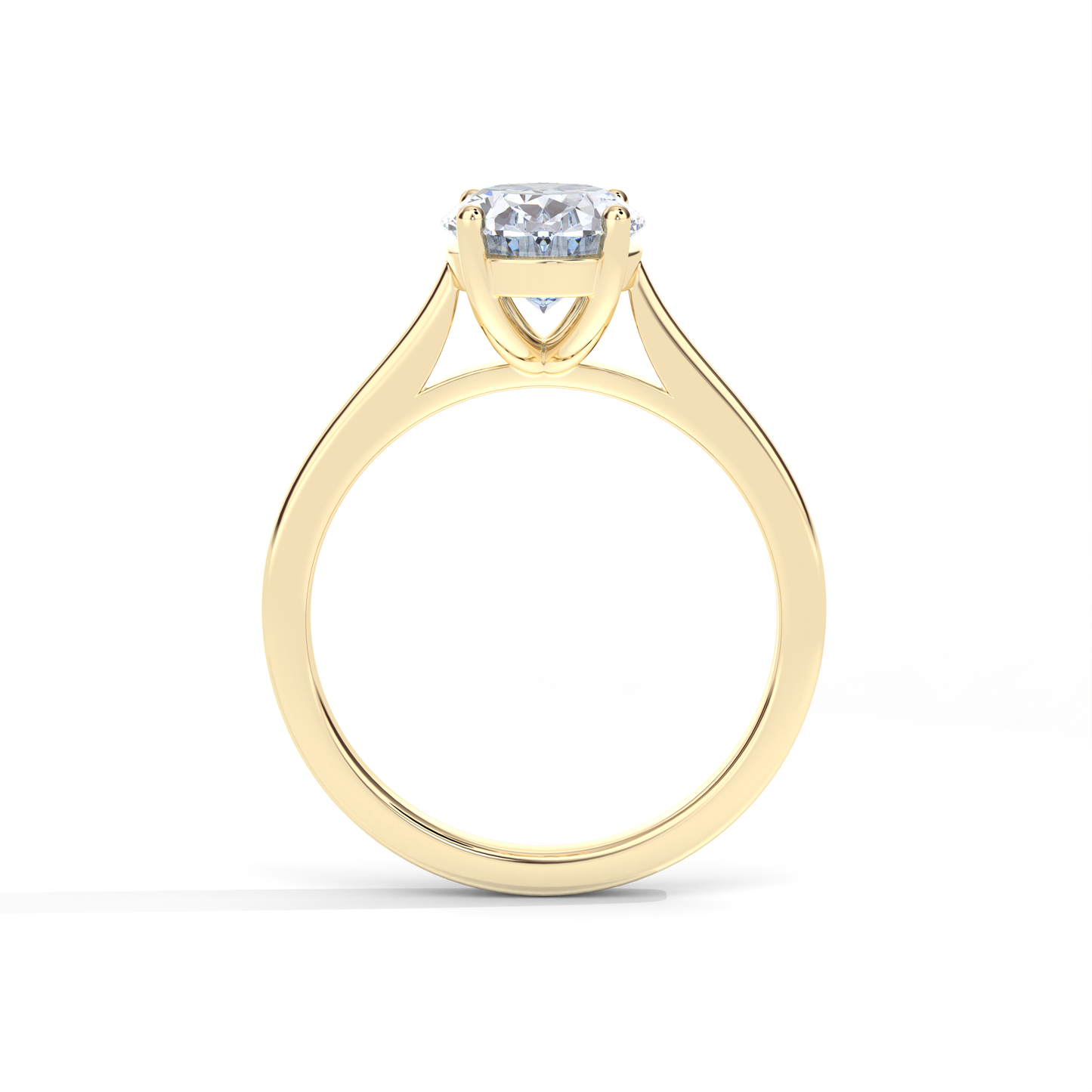 Ora Engagement Ring - 18K Yellow Gold