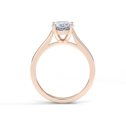 Ora Engagement Ring - 18K Rose Gold