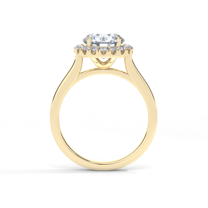 Rexa Engagement Ring - 18K Yellow Gold