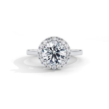 Rexa Engagement Ring - 18K White Gold