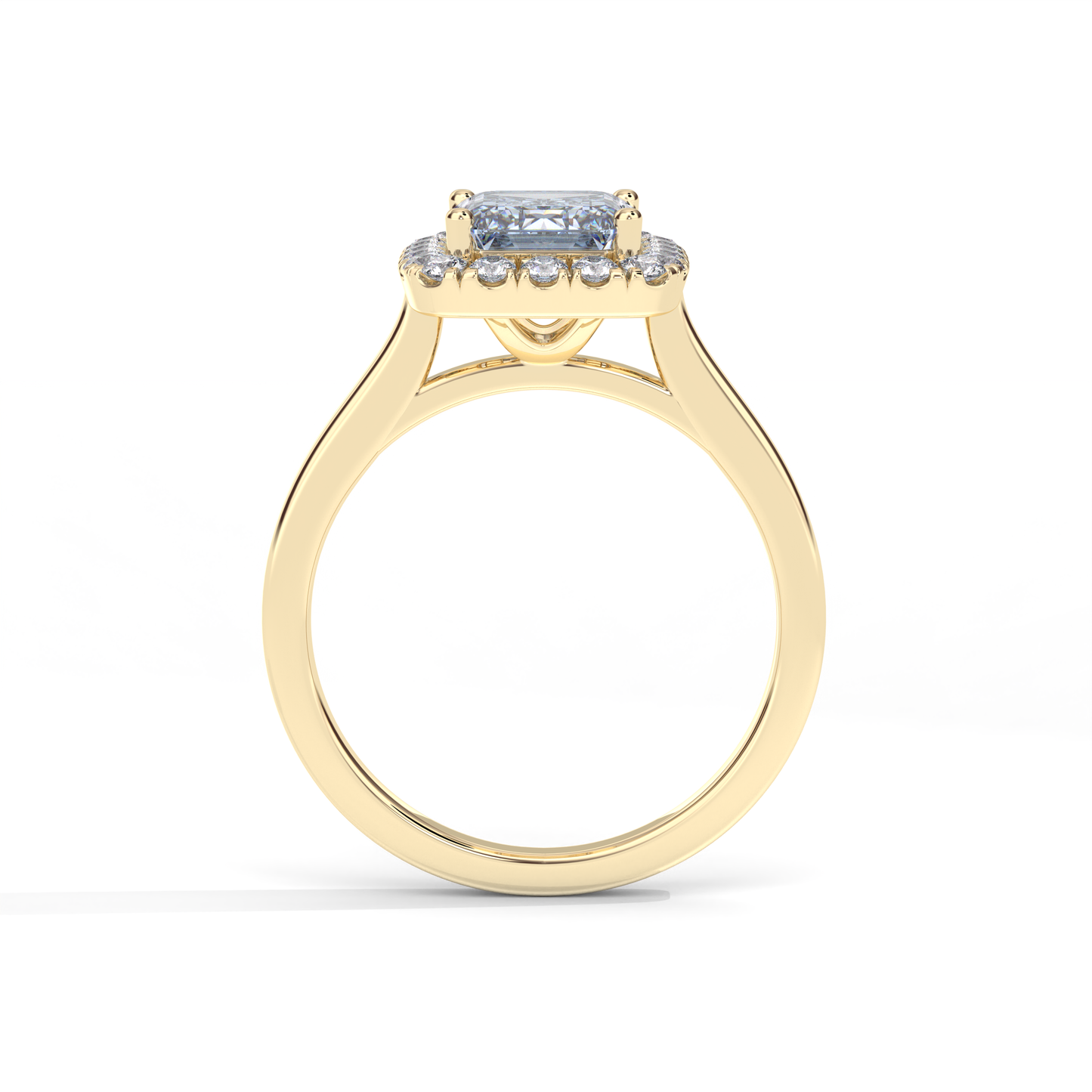 Rexa Engagement Ring - 18K Yellow Gold