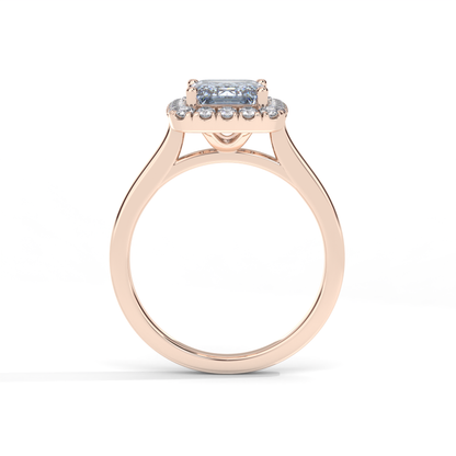 Rexa Engagement Ring - 18K Rose Gold