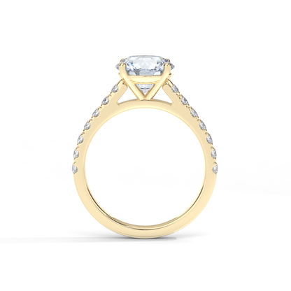 Vita Engagement Ring - 18K Yellow Gold