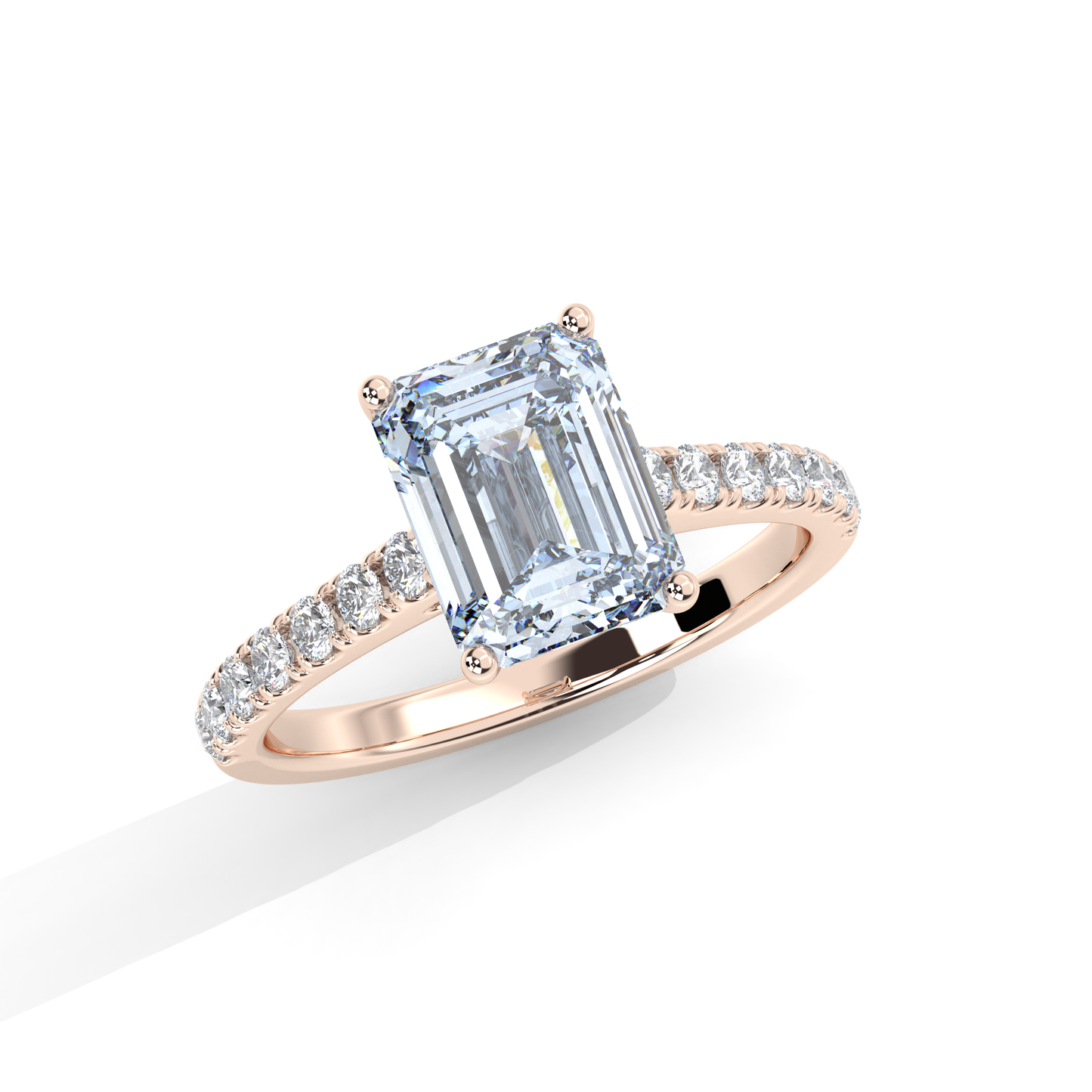 Vita Engagement Ring - 18K Rose Gold