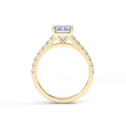 Vita Engagement Ring - 18K Yellow Gold