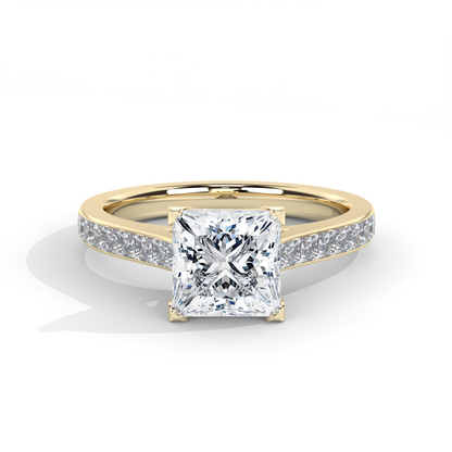 Helios Princess Engagement Ring