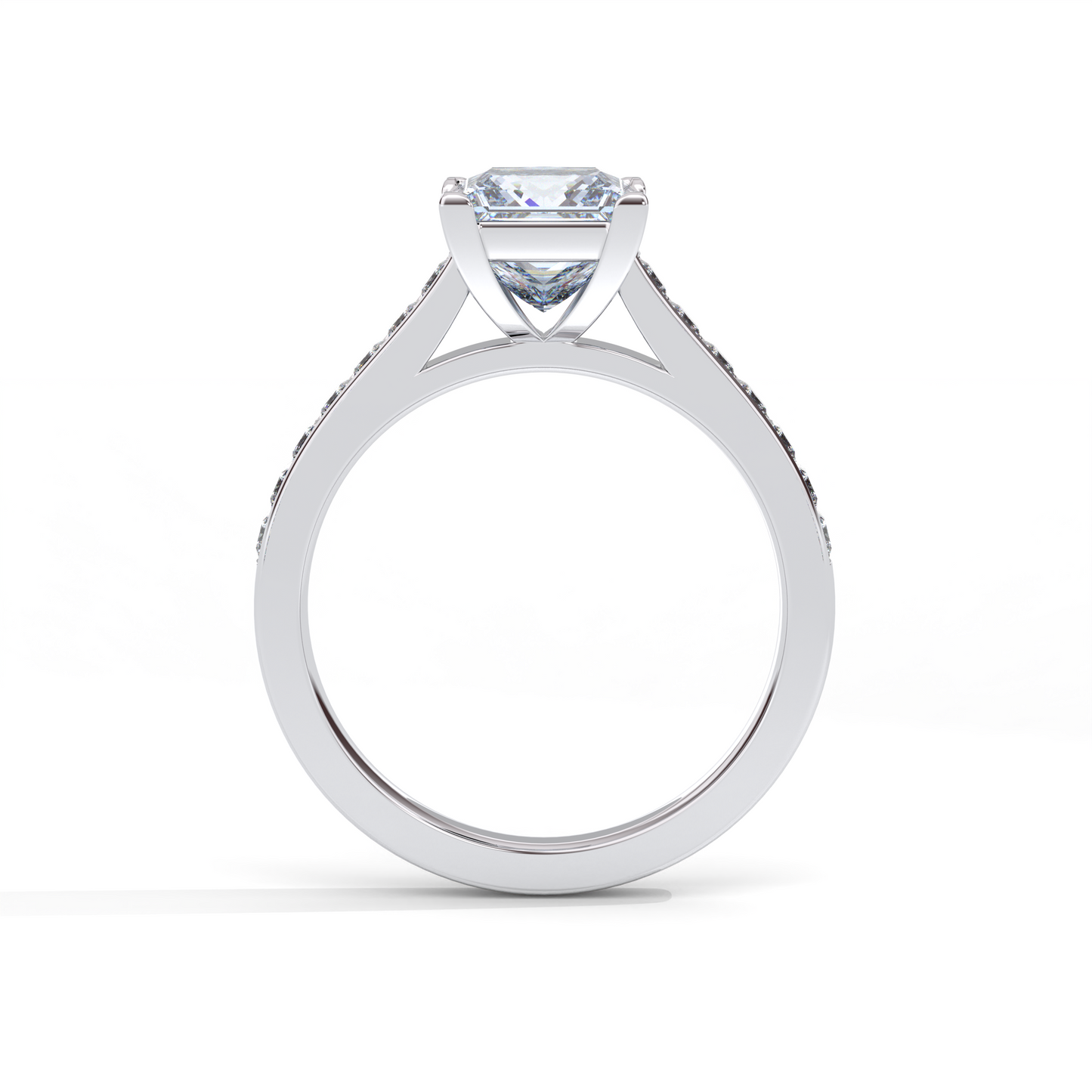 Helios Princess Engagement Ring