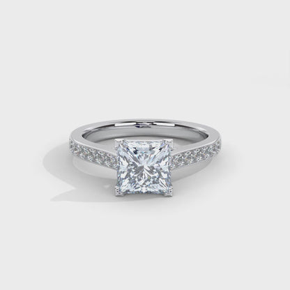 Helios Princess Engagement Ring